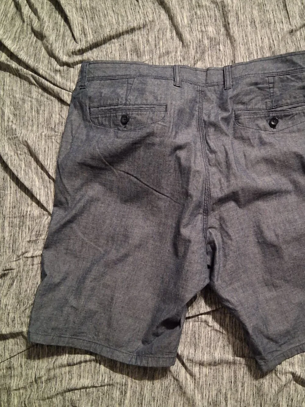 Size 38 Banana Republic Aiden Men’s Blue Chambray Shorts